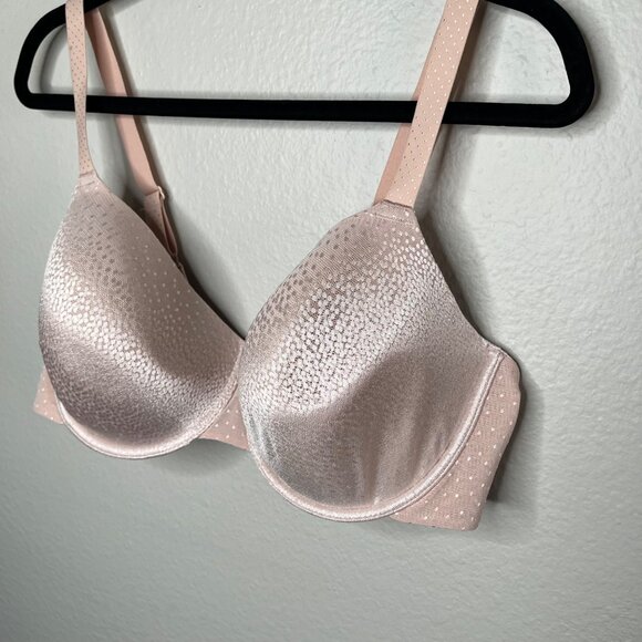 Wacoal Womens Pink Bra US 40DD Underwire Back Appeal t-shirt bra 853303 - Picture 3 of 8